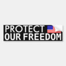 Search for protected bumper stickers America