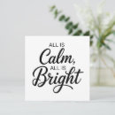 Search for all is calm bright cards Winter
