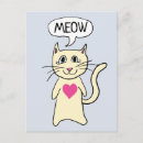 Search for i love cats postcards Valentine