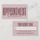 Search for professional appointment cards Elegant