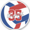 Search for blue volleyball stickers For her