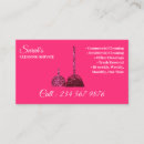 Search for cute cleaning business cards Maid