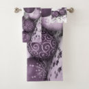 Search for purple christmas bath towels Snowflake