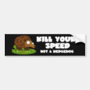 Search for hedgehog bumper stickers Wild