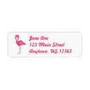 Search for flamingo bird return address labels Birds