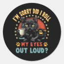 Search for cat eyes stickers Humour