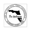 Search for tropical return address rubber stamps Florida