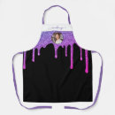 Search for purple glitter aprons Girly
