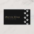 Search for pet shop business cards Veterinary