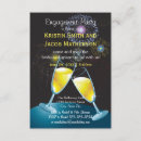 Search for champagne toast engagement party invitations Modern