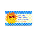 Search for smiling sun return address labels Smile