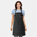 Search for black polka dots aprons Baking