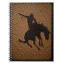 Search for western leather notebooks Horse