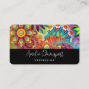 Search for art business cards Circles