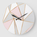 Search for pink and grey clocks Modern