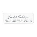 Search for name monogram return address labels Modern typography