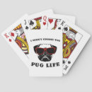 Search for pug playing cards Animal lovers