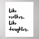 Search for mother daughter posters Typography