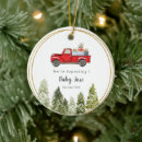 Search for red truck christmas decor New baby