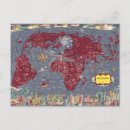 Search for historical world map postcards Decorative maps