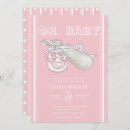 Search for baby booties invitations Pink
