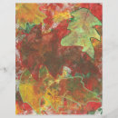 Search for leaves scrapbook paper Colourful