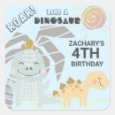 Search for funny dinosaur stickers Birthday