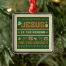 Search for jesus reason for the season christmas tree decorations Religious