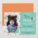 Search for tribal birthday invitations Two wild