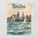 Search for vintage boston postcards Sailboats