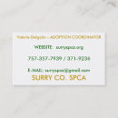 Search for adopt business cards Cat