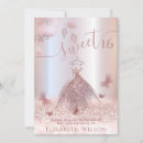 Search for rose gold dress invitations Princess
