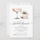Search for dessert bridal shower invitations Watercolor