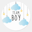 Search for blue stars stickers Boy or girl