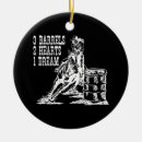 Search for horse racing christmas tree decorations Barrel racer