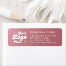Search for round gold return address labels Company