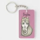 Search for female cat key rings Kitty