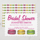 Search for macaron bridal shower invitations French