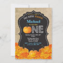 Search for halloween 1st birthday invitations Our little pumpkin