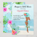 Search for honeymoon shower invitations Tropical