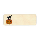 Search for kitsch return address labels Halloween