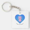 Search for hogs key rings Cute pig