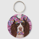 Search for english springer spaniel key rings Easter