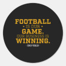 Search for football game stickers Kickoff ready