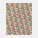 Search for teal and orange blankets Vintage