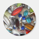 Search for beaded magnets Glass