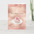 Search for rose gold birthday cards Sparkle