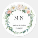 Search for wreath wedding stickers Summer