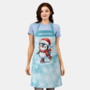 Search for blue penguin aprons Funny