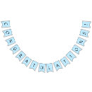 Search for blue congratulations bunting flags Graduation